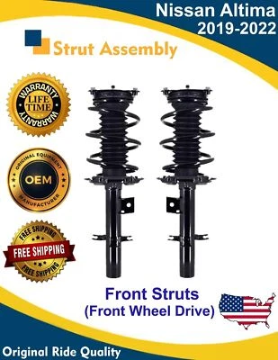 Puntales delanteros OE de alta calidad para Nissan Altima 2019-2023 2x2 garantía de por vida Foto 1 de 4