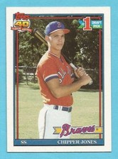 CHIPPER JONES Rookies, Inserts, & Parallels (with Pictures) / You Pick The Cards