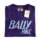 Men's Authentic Bally of Switzerland Logo T Shirt Organic Cotton Bally Hike $170
