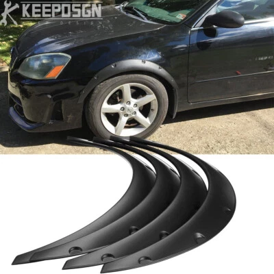 Juego de 4 destellos de guardabarros extra anchos para Nissan Altima Foto 1 de 4