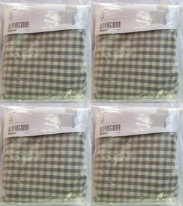 IKEA Sagmyra Gray check Covers SET of 4 for HENRIKSDAL Chair Long Slipcovers - Picture 1 of 3