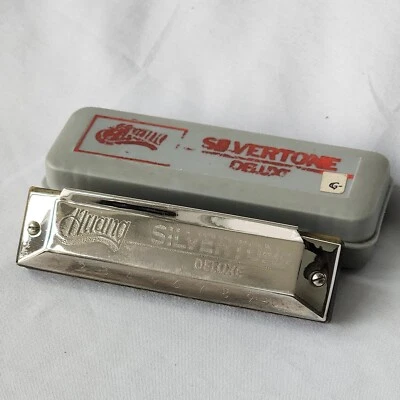 Armónica Diatónica Huang 103G Silvertone Deluxe Llave de G Calidad Hohner De Colección Foto 1 de 4