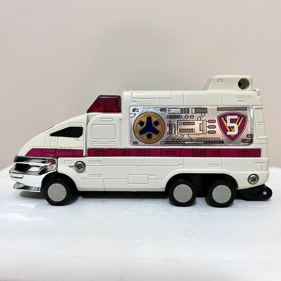 Power Rangers Lightspeed Rescue Deluxe Megazord White Leg 1999 Bandai - Image 1 of 4