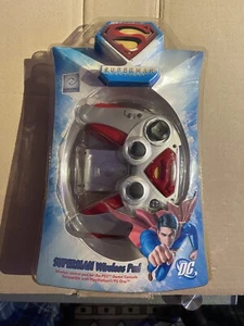Naki PlayStation 1 & 2 Wireless Superman Controller (PS1/PS2) Brandneu (Silber) - Bild 1 von 2