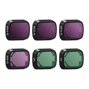 For DJI Mini 3 Pro ND Lens Filters UV/CPL/ND8/16/35/64-PL Set Filter Kit Drones - Picture 1 of 10