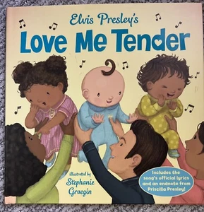 Priscilla Presley JSA Autograph Signed Book Elvis Love Me Tender - Picture 1 of 3