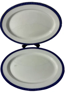 Royal Worcester Vitreous platters Vintage Set of 2 Porcelain Tableware - Picture 1 of 18