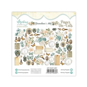 Grandma's Attic Paper Die Cuts Ephemera - Mintay Papers 65/pk Home Scrapbook - Picture 1 of 2