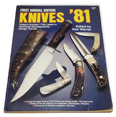 CUCHILLOS '81 1ª Edición Anual Cuchillos de Hoy 1981 editados por Ken Warner PB A Foto 1 de 4