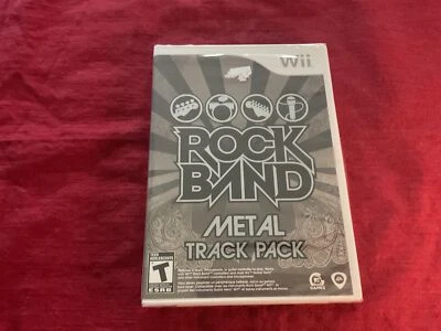 ROCK BAND METAL TRACK PACK NINTENDO Wii BRAND NEW!!! - Image 1 of 4