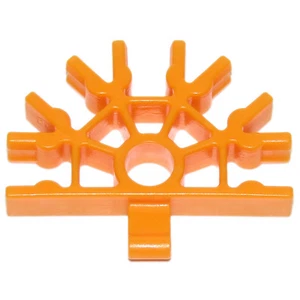KNEX 100 Yellow-Orange Connectors (5) K'nex #90910 Standard Parts and Pieces - Picture 1 of 1