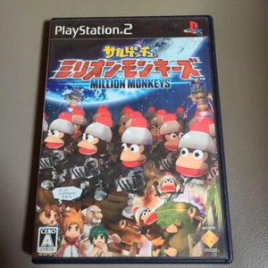 Ape Escape Million Monkeys Saru Get you PlayStation 2 PS2 Japan Video Game Japan - Picture 1 of 2