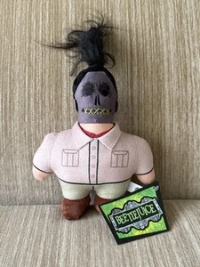"Juguete de peluche cabeza encogida Bob Beetlejuice muy raro de fábrica 7"" nuevo con etiquetas" - Imagen 1 de 4