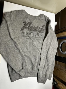 Parish Nation Sweatshirt Mens XLPullover Cotton Streetwear Y2K Made In Pakistan - Picture 1 of 3