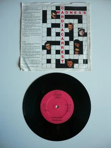 Madness Cardiac Arrest / In The City 7" Vinyl UK 1981 Stiff  1st Press Single - Picture 1 of 12