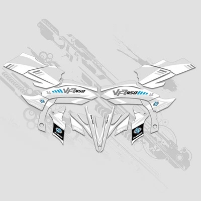 Graphics Decals Stickers For Yamaha YFZ450R YFZ450X 2009 2010 2011 2012 2013 - Image 1 of 3