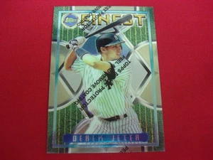 Tarjeta de béisbol Derek Jeter 1995 Topps Finest #279 con revestimiento 1st FINEST YANKEES - Imagen 1 de 4