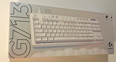 Logitech G713 Wired Mechanical Gaming Keyboard LIGHTSYNC RGB GX Blue Clicky - Image 1 of 3