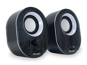 Equip Stereo 2.0 Lautsprecher,schwarz/rot - Photo 1/6