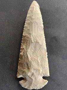 4" SCHWALBENSCHWANZ PFEILSPITZE SPEERSPITZE RELIKT GRAUER HORNSTEIN LECKEN CO. OHIO BENNETTS COA - Bild 1 von 20