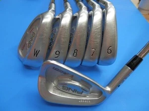 ◼️6pcs◼️ Lefty PING ANSER Iron Set 6clubs 5-9,W Steel Shaft Flex X Extra Stiff - Picture 1 of 10