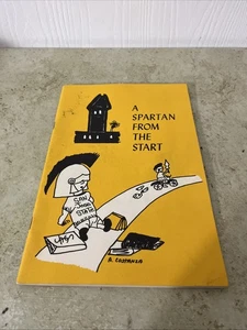 1960 San Jose State College SPARTAN dal libretto START per studenti 56 pgs. - Foto 1 di 5