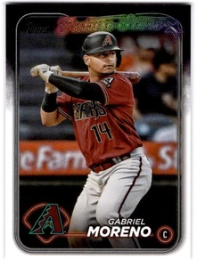 Gabriel Moreno 2024 Topps #268 Future Stars Arizona Diamondbacks - Picture 1 of 2