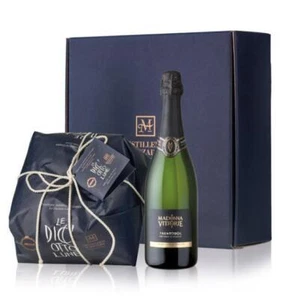 DISTILLERIA MARZADRO CONFEZIONE REGALO CON PANETTONE ALLA GRAPPA 18 LUNE E SPUMA - Foto 1 di 1