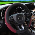 PU Leather Steering Wheel Cover Anti Slip Steering Cover Car Handle Cover  Car