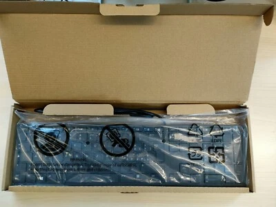 HP 125 TASTIERA ITALIANA Wired Keyboard USB  L96909-061 - Immagine 1 di 3