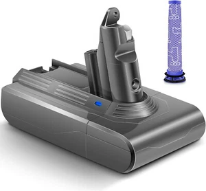 Replacement Battery for Dyson V7 SV11 LONGFIT with 6500mAh Filter + Filter - Picture 1 of 7