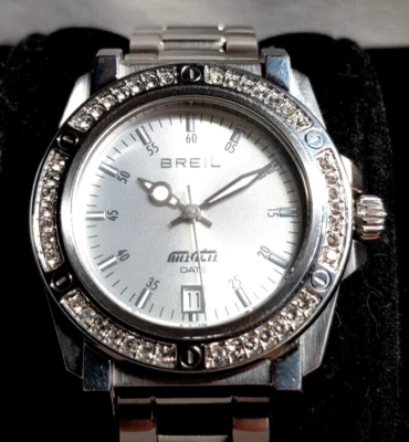 BREIL TW0797 OROLOGIO DONNA CON BRILLANTI E BRACCIALE IN ACCIAIO + CUSTODIA - Immagine 1 di 4