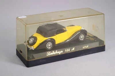 LE5519 SOLIDO AGE OR 4048 1/43 Voiture Delahaye 135M noire et jaune - Photo 1/4