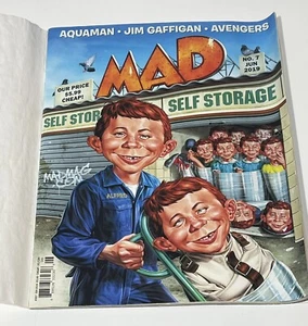 MAD MAGAZINE ~ THE UVULA GANG OF IDIOTS #18 AUG 2019 ~ NICE ~ SCARCE! - Picture 1 of 1