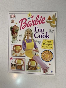 Barbie Fun to Cook 2004 Softcover, DK Books, Barbie Cookbook - Picture 1 of 5