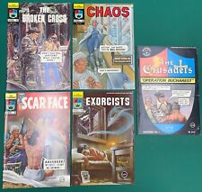The Crusaders Comics · Jack Chick Publications Bundle of 5 · EXORCISTS SCAR FACE