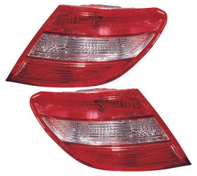 For 2008-2011 Mercedes Benz C Class Tail Light Set Driver and Passenger Side - Image 1 of 2
