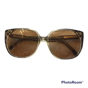 Womens Vintage Bolle Irex 90+ Maurice C37 1822 Brown Black Sunglasses - Picture 1 of 5