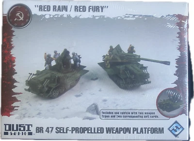 Dust Tactics BR 47 Self-Propelled Weapon Platform - Red Rain/Red Fury FFG - Image 1 of 3