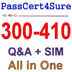 Implémentation de Cisco Enterprise Advanced Routing 300-410 examen Q&R + carte SIM - Photo 1/1