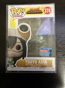 Funko Pop My Hero Academia Tsuyu Asui #374 NYCC 2021 Shared Sticker - Picture 1 of 6
