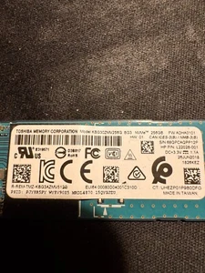Unidad de estado sólido Toshiba BG3 KBG30ZMV256G 256 GB NVMe M.2 2280 80 mm - Imagen 1 de 2