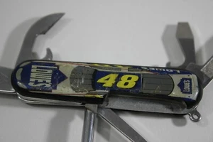 WENGER SWISS ARMY KNIFE #48 NASCAR Lowe's Jimmie Johnson Multi-Tool Collectible - Picture 1 of 12