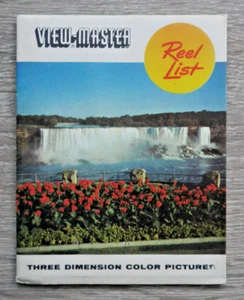 VINTAGE SAWYER'S VIEWMASTER REEL LIST FORM NOVEMBER 1955 ADVERTISING RARE O516 - Picture 1 of 5