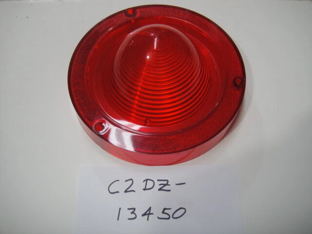 NOS NEW 1962 Ford Fairlane 63 Falcon Taillight Brake Rear Lamp Lens — 第 1/1 张图片