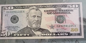 $50 Dollars 2004 Paper Bank Note s5 - Picture 1 of 4
