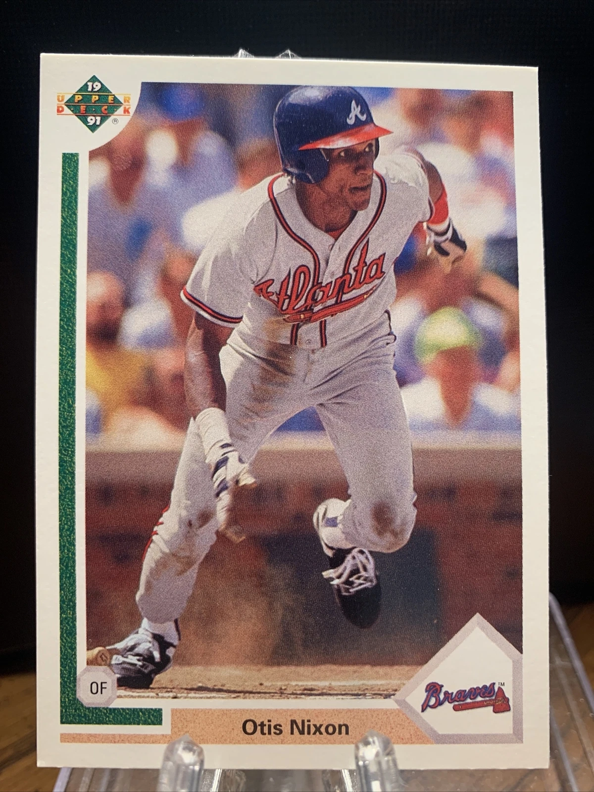 1991 Upper Deck Final Edition #58F Otis Nixon