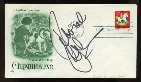 Debbie Gibson signed autograph Singer Songwriter Out of The Blue First Day Cover Cover