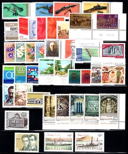 Yugoslavia Sc#1416-1456, 1979 Collection of 41 Stamps   Mint NH w/OG - Picture 1 of 2