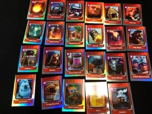 1 komplettes Set SELTENE Clash Royale Sammelkarten (23 insgesamt) + vollbraunes Set (21) - Bild 1 von 2